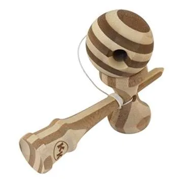 Kotaro Pro Bamboo Kendama Toy with Extra String