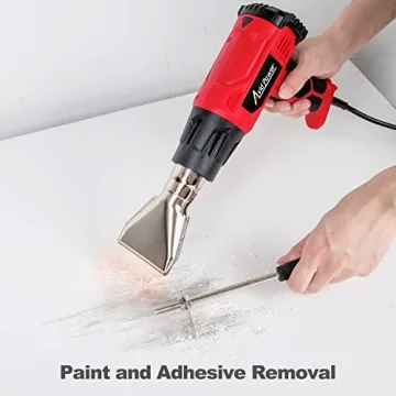 AVID POWER 1800W Heat Gun Dual Temp 5 Nozzles Crafts Vinyl Wrap