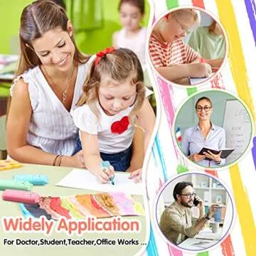 Ireer 18 Pcs Cute Highlighter Pens Assorted for School Kid 6 Macaron Colors Chisel Tip Kawaii Marker Pens Mini Cartoon Aesthetic Markers Highlighters for Writing Graffiti Drawing Office(Bear)