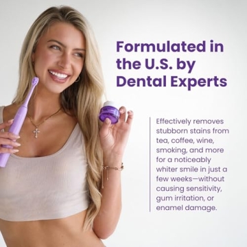 PurelyWHITE DELUXE Simply Purple Teeth Brightening Powder