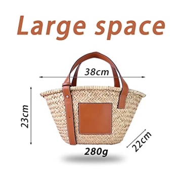 Chic Eco-Friendly JAYAVENTURA Straw Handbag for Women