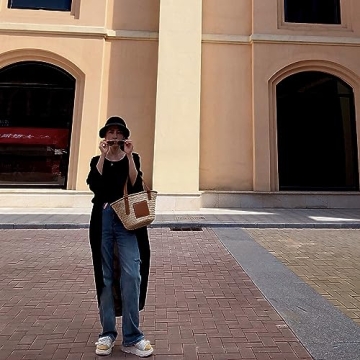 Chic Eco-Friendly JAYAVENTURA Straw Handbag for Women