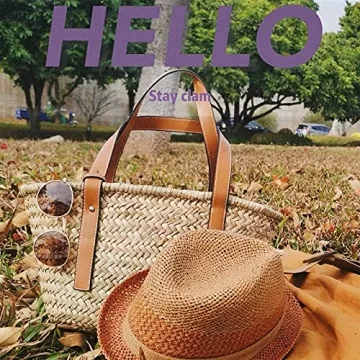 Chic Eco-Friendly JAYAVENTURA Straw Handbag for Women