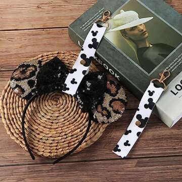 Furutonhe Mouse Ears Headband Holder for Backpacks