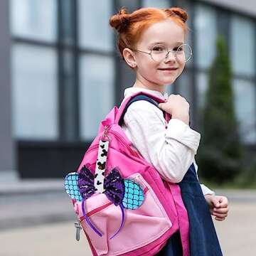 Furutonhe Mouse Ears Headband Holder for Backpacks