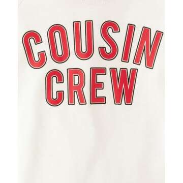 The Children's Place,Unisex Baby,and Kids, Sibling Matching, Christmas Pajama Sets, Fleece,Cousin Cr...