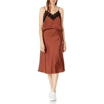 Maya Silky Slip Skirt - The Drop Women's Fashion