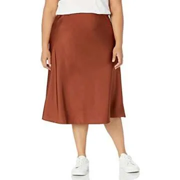 Maya Silky Slip Skirt - The Drop Women's Fashion