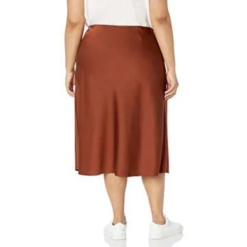 Maya Silky Slip Skirt - The Drop Women's Fashion