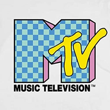 MTV Long Sleeve Shirt - Retro 80's 90's Mens Tee