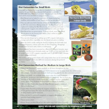 Harrison's Premium Organic Bird Food for Healthier Birds