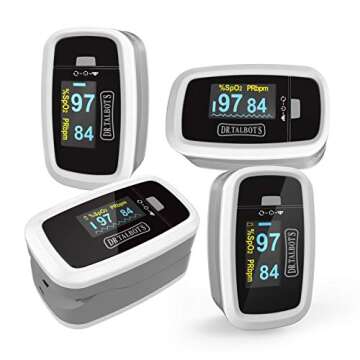 Dr. Talbot's Pulse Oximeter for Accurate Health Readings