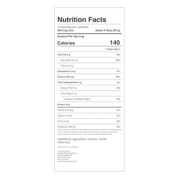 drink wholesome Vanilla Egg White Protein Powder | for Sensitive Stomachs | Gut Friendly | Dairy Free & Lactose Free | No Artificial Sweeteners | Carnivore & Paleo | Safe for Kids & Seniors