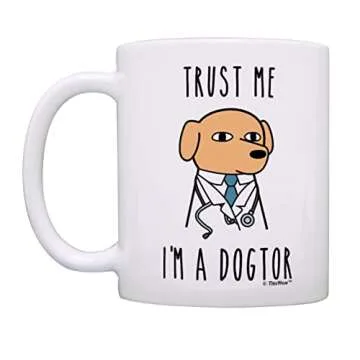 Funny Dogtor Mug for Veterinarians Coffee Lovers
