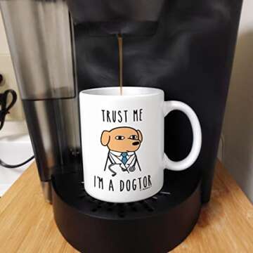 Funny Dogtor Mug for Veterinarians Coffee Lovers