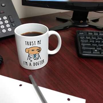 Funny Dogtor Mug for Veterinarians Coffee Lovers