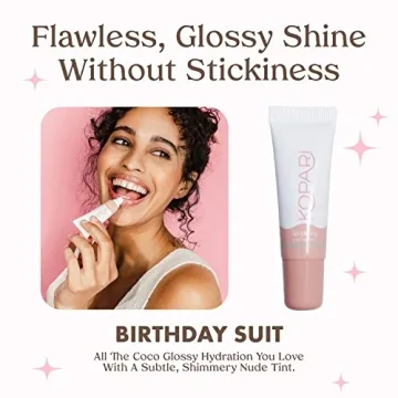 Kopari Coconut Lip Gloss - Hydrating Lip Glossy Shine