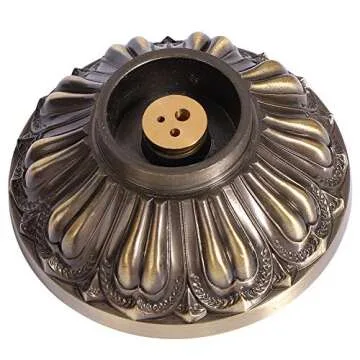 Portable Dragon Phoenix Incense Tower Holder for Home