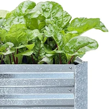Galvanized Raised Garden Beds for Vegetables 8x4 Pack