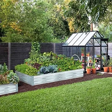 Galvanized Raised Garden Beds for Vegetables 8x4 Pack