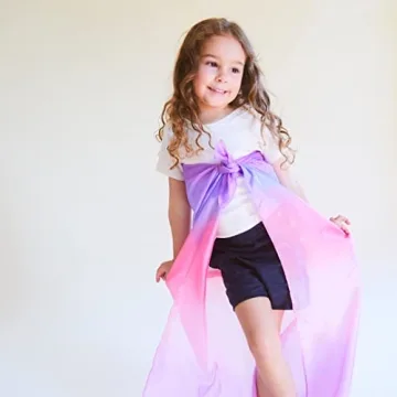 Sarah's Silks Set of 5 Enchanted Playsilks for Creative Play