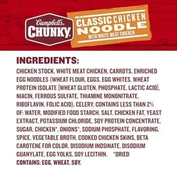 Campbell’s Chunky Classic Chicken Noodle Soup, 16.1 Oz