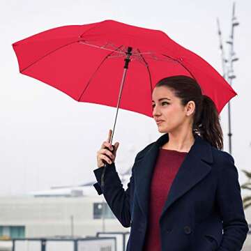 Spectrum Popular 42" Compact Travel Umbrella in 25 Colors