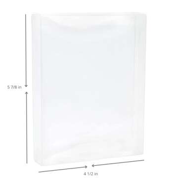 Crystal Clear Greeting Card Boxes - Versatile & Durable