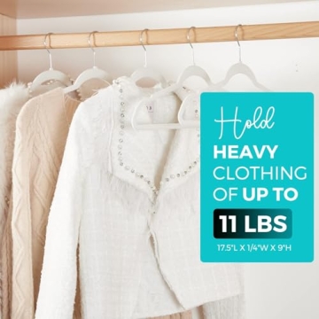 Premium Velvet Hangers for Closet Organization and Style