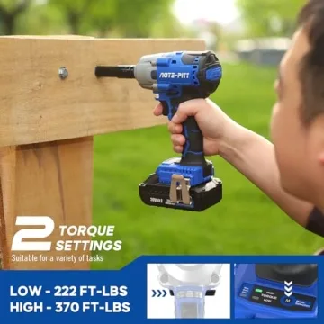 Top 20V Brushless Impact Wrench Kit with High Torque