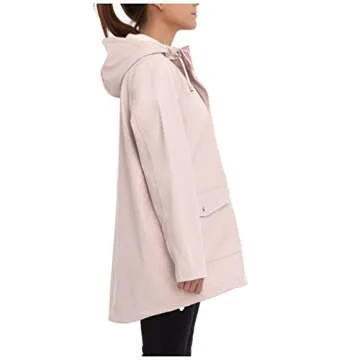 Rokka&Rolla Women's Waterproof Hooded Rain Jacket Outdoor Hiking Windbreaker Raincoat