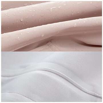 Rokka&Rolla Women's Waterproof Hooded Rain Jacket Outdoor Hiking Windbreaker Raincoat