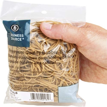 Durable Business Source Rubber Bands for Every Need (1914LB)