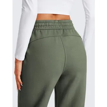 Cozy CRZ YOGA Fleece Lined Sweatpants for Women