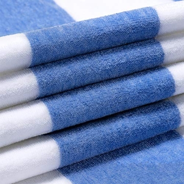 HENBAY Cotton Beach Towel - Lint-free & Quick Dry
