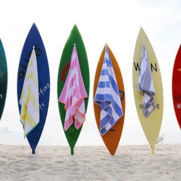 HENBAY Cotton Beach Towel - Lint-free & Quick Dry