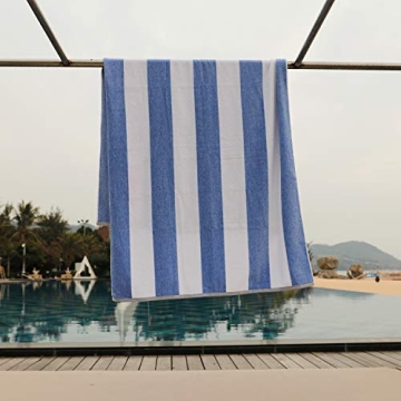 HENBAY Cotton Beach Towel - Lint-free & Quick Dry