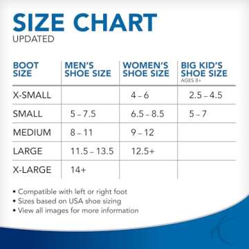 United Ortho Air Cam Walker Fracture Boot, Extra Large, Black