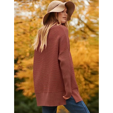 ANRABESS Oversized Turtleneck Sweater for Women