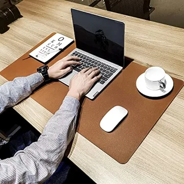 Aothia Eco-Friendly Dual-Sided Desk Mat for Home and Office