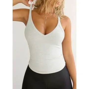 iGENJUN Women Workout Tank Tops for Summer 2024