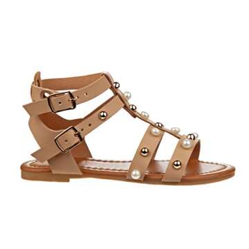 Nanette Lepore Girls Gladiator Sandals for Summer Fun