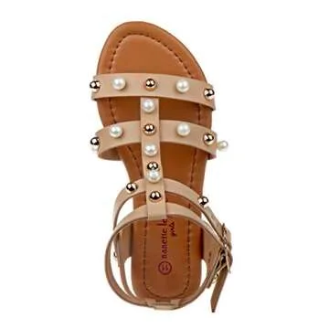 Nanette Lepore Girls Gladiator Sandals for Summer Fun