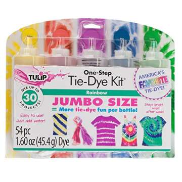 Tulip One-Step Jumbo Tie-Dye Kit for Creative Fun