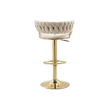 Zushule Swivel Bar Stools Set of 2 - Adjustable Heights