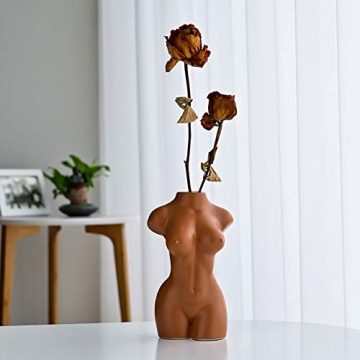 AMITD Female Body Form Vase Boho Chic Home Decor
