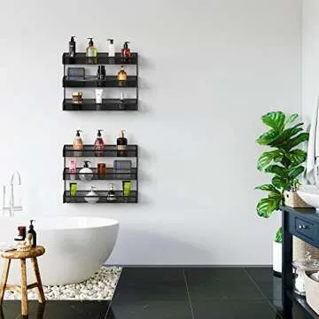 Kufutee 2 Pack Spice Rack Organizer for Every Space
