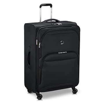 DELSY PARIS Sky Max 2.0 Softside Luggage, Expandable & Stylish