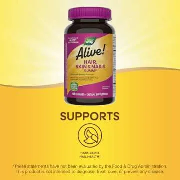 Nature's Way Alive! Gummies for Hair, Skin & Nails