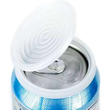 BPA Free Reusable Can Lids - 6-Pack Smarter-Seal